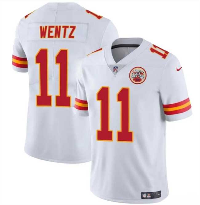 Men & Women & Youth Kansas City Chiefs #11 Carson Wentz White Vapor Untouchable Limited Stitched Jersey,We sell and wholesale Men & Women & Youth Kansas City Chiefs #11 Carson Wentz White Vapor Untouchable Limited Stitched Jersey on line form chian!